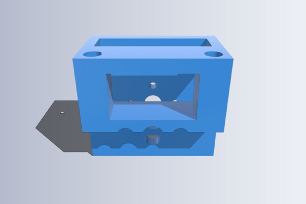 Nacelle pour tbs avec bras rc timer | 3d print model