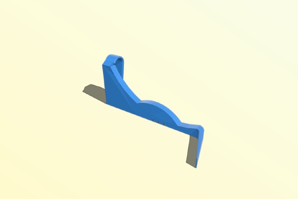 Tablet CD Mount (Nexus 7) | 3d print model