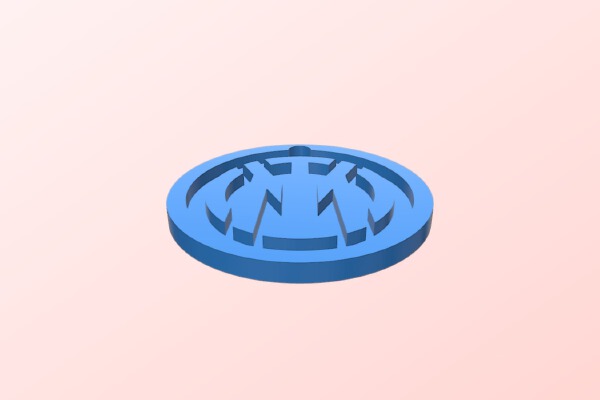 Keychain Inter Milan - Portachiavi | 3d print model