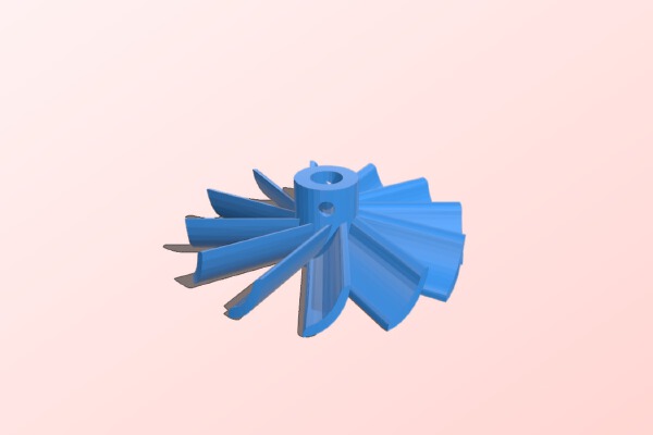 Hydro turbine v 1.0 | 3d print model