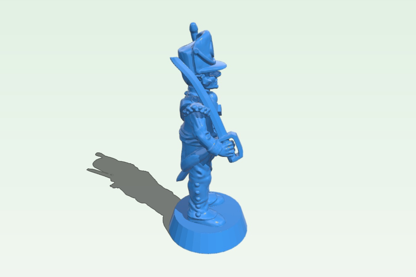 10mm Napoleonic British Officer