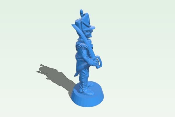10mm Napoleonic British Officer | 3d print model