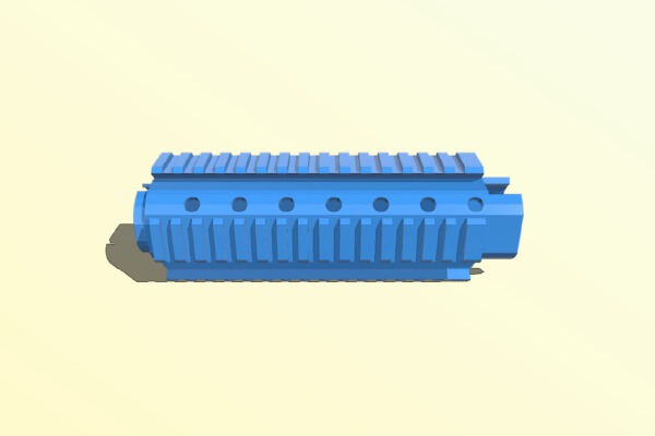M4A1 Thermoset Hand Guard | 3d print model