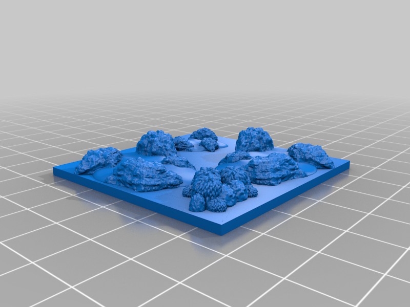 2mm Ancient Terrain for Strength & Honour Rules