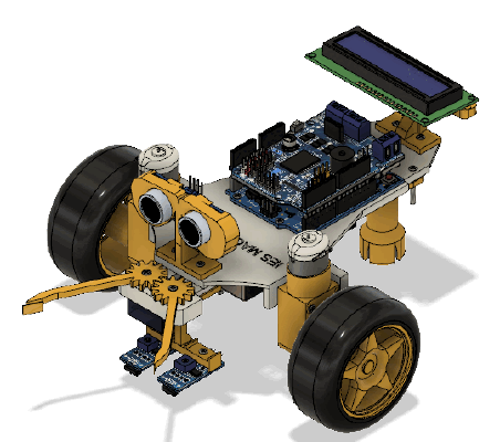 educational robot arduino | 3d print model