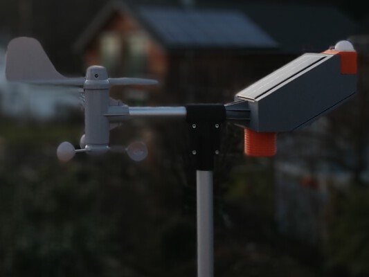 Weatherstation - Wetterstation Aussen | 3d print model