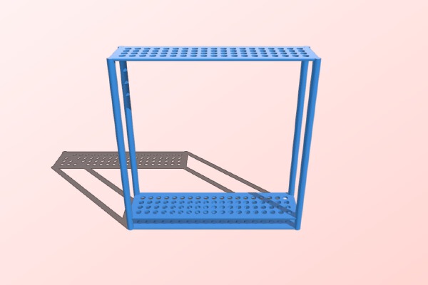 Hobby stick painting rack | 3d print model