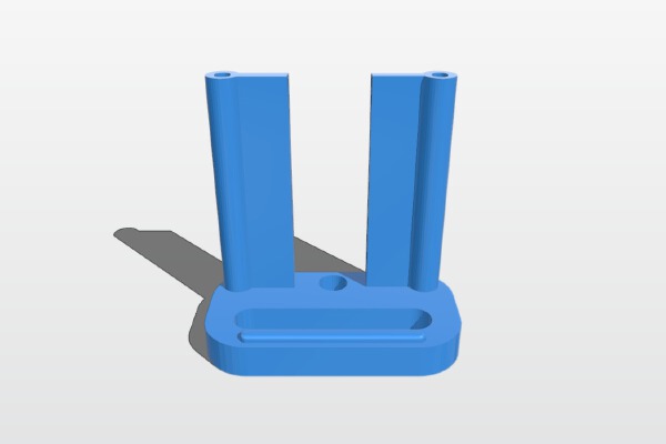 Selfie stick bracket _ Soporte para celular Selfie stick | 3d print model