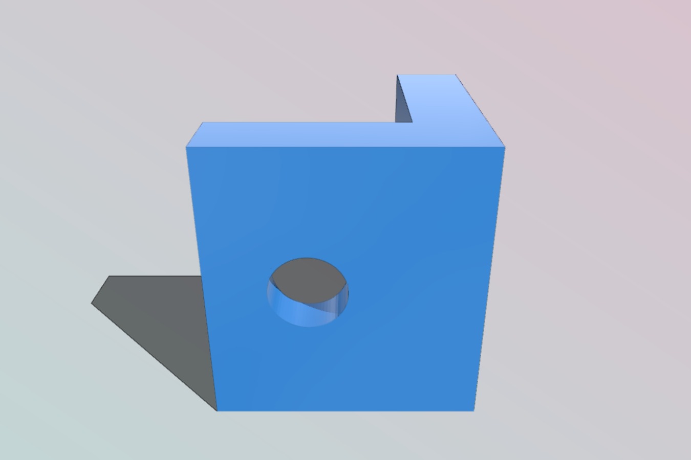 Small L-bracket