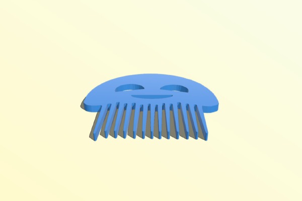 Fantasy combs ocean – Jellyfish | 3d print model