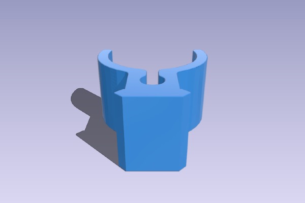 Oculus Sensor Picatinny Mount | 3d print model