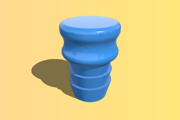 Wine Bottle Stopper | 3d print model