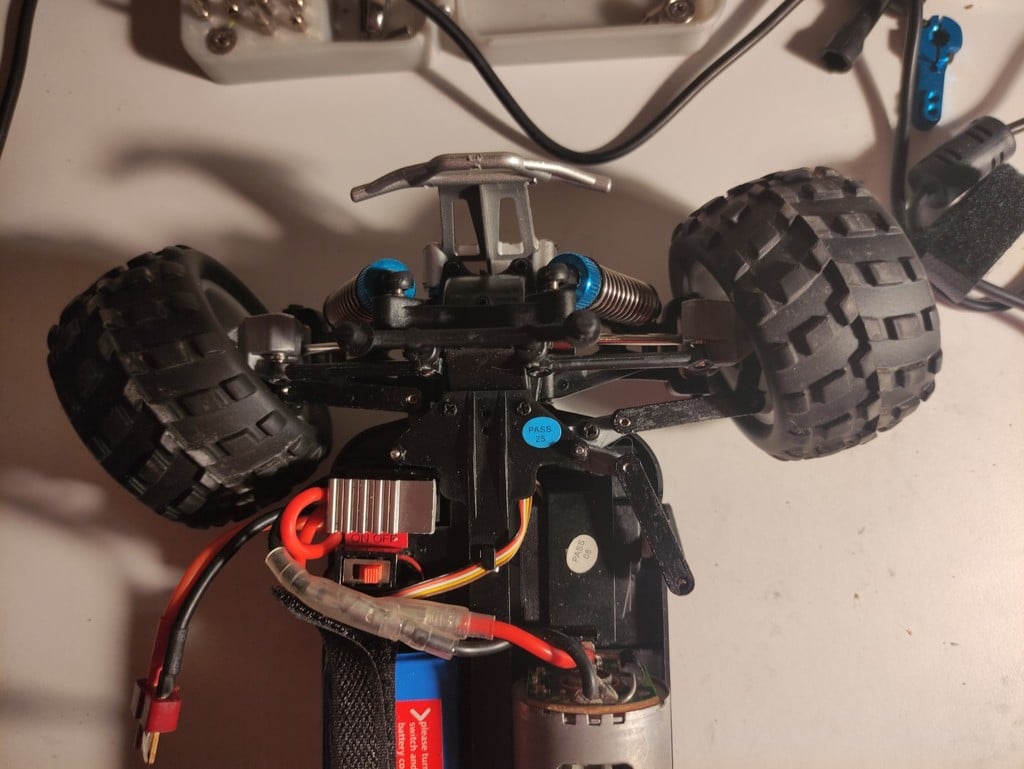 Wltoys a959 _ a969 _ a979 Improve Steering Angle and Fix toe-out angle with 3d Printed Parts