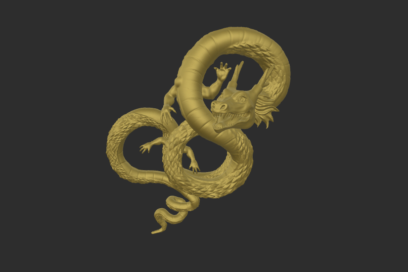 Powerful dragon