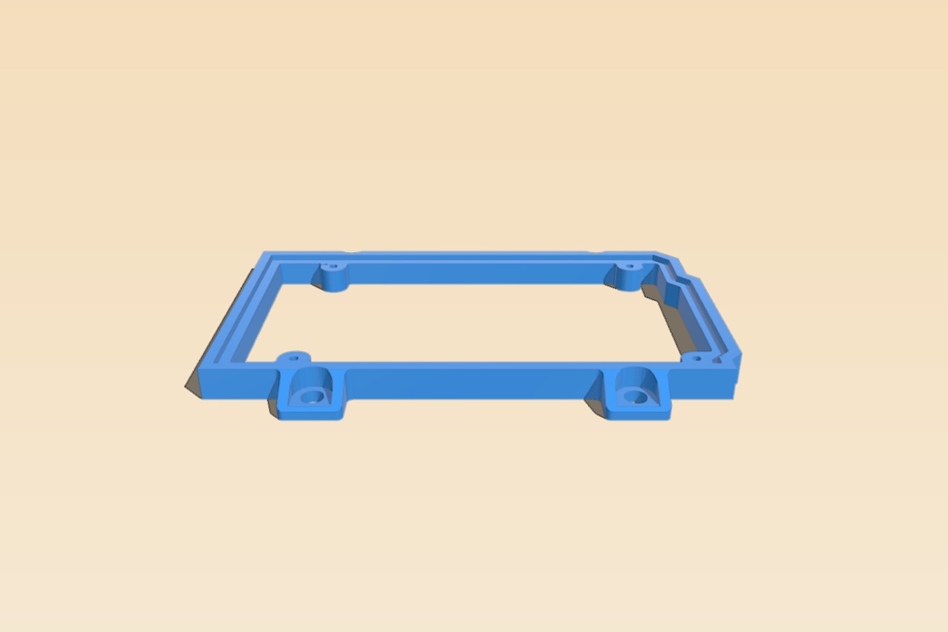 Arduino MEGA 2560 - mounting frame (holder)