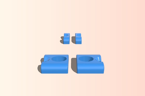 T16000M and TWCS brackets for 20mm Tslot | 3d print model