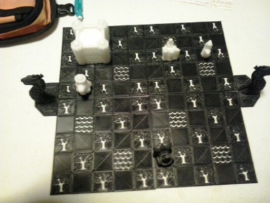 Game Of Thrones Cyvasse board remix | 3d print model