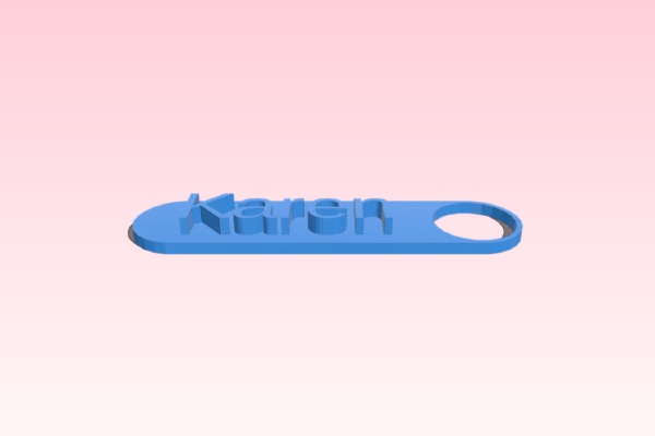 Karen 2 Name Tag | 3d print model