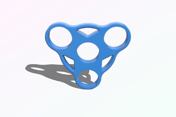 Cool Fidget Spinner  ( Triple ) | 3d print model