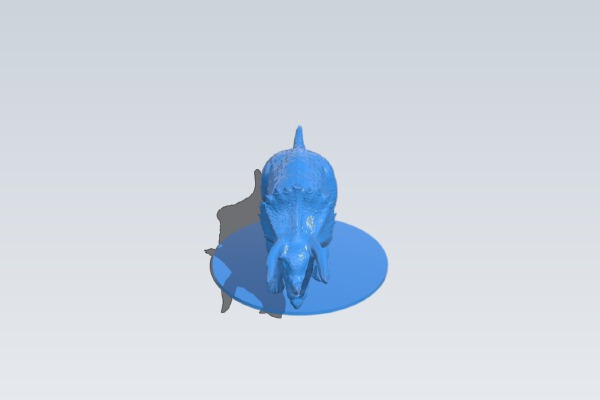 Dinosaur Triceratops | 3d print model