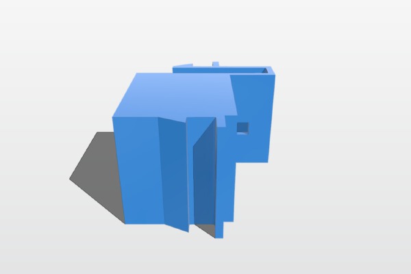 KeyStone USB Type A female | 3d print model