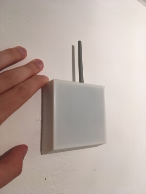 HomeMatic Doorbell Sensor Case | 3d print model