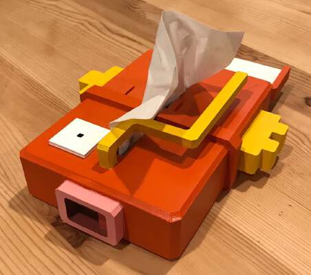 Magikarp Tissue Dispenser | 3d print model