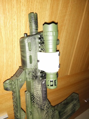 Flashlight Holder 25 mm | 3d print model