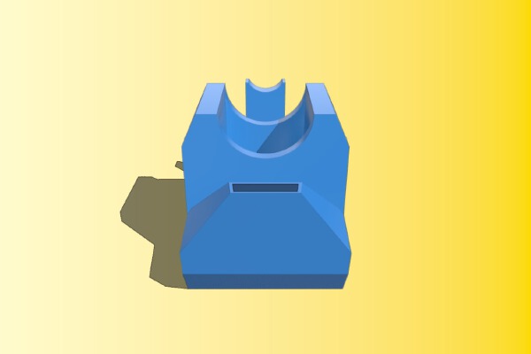 Solidoodle 2_3 E3D V6 MK4 fanduct | 3d print model