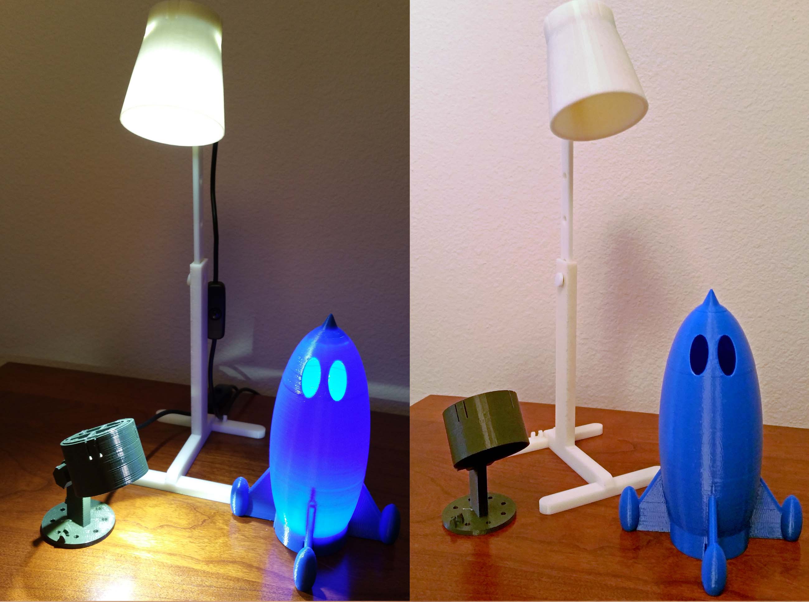 Tinkerlight Rocket Lamp