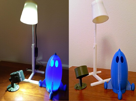Tinkerlight Rocket Lamp | 3d print model