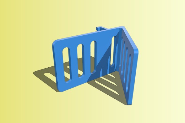 Universal Cell Phone Desk Holder | 3d print model