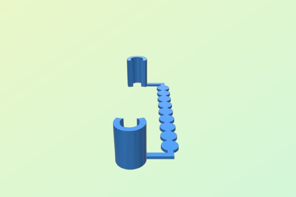 Earphone-Holder | 3d print model