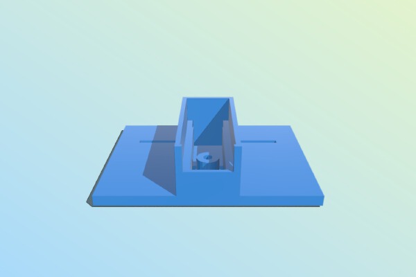 TCRT5000 Case with Opening for PINs | 3d print model