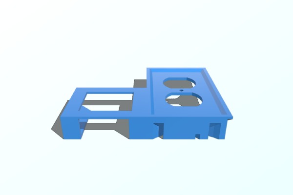 Wall Outlet Plate Smartphone dock | 3d print model
