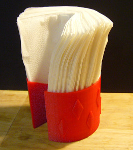 Napkin holder paper | 3d print model