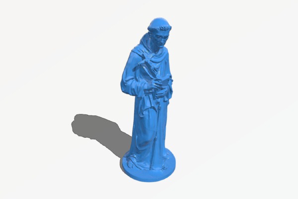 St Francis of Assisi – Famous statue | 3d print model