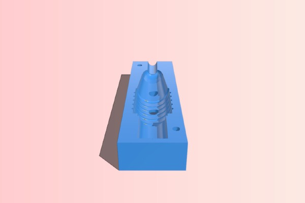 Press mold for notebook power connector Ø7.9 mm | 3d print model