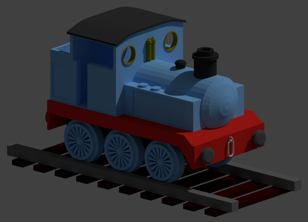 Small steam locomotive
