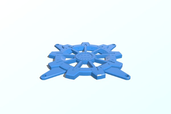 120mm Vault 111 Fan Shroud | 3d print model