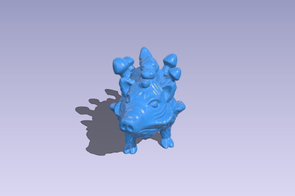 Spore Boar | 3d print model