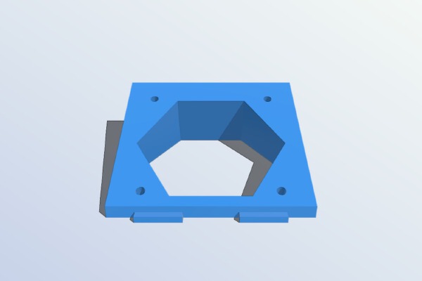 ZMR FPV Camera 20* Mount | 3d print model