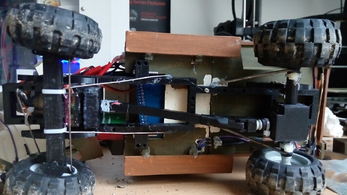 Simple frame for DIY RC trucks | 3d print model