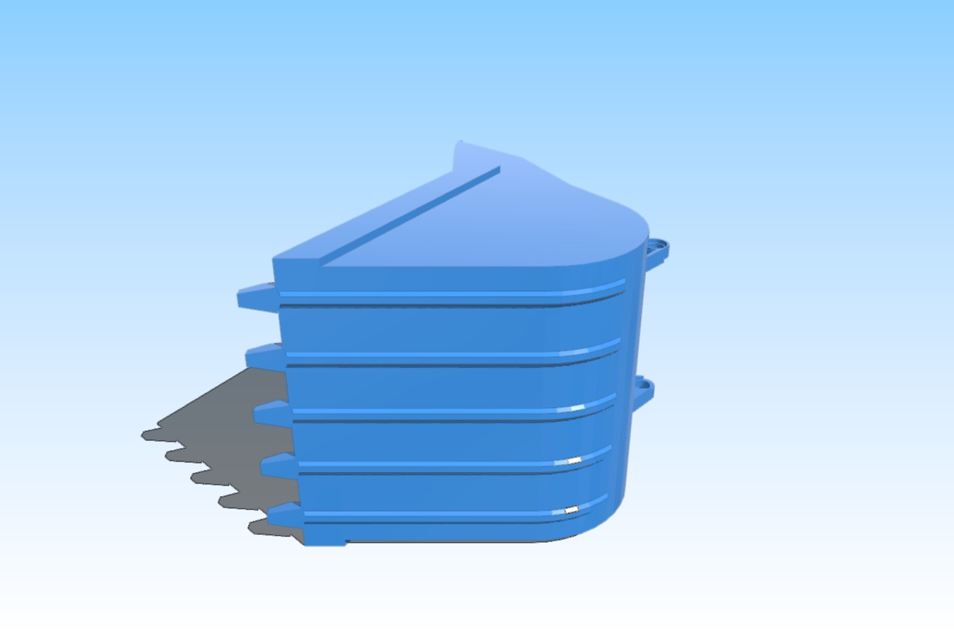 Bucket for LEGO Technic 8043 Excavator