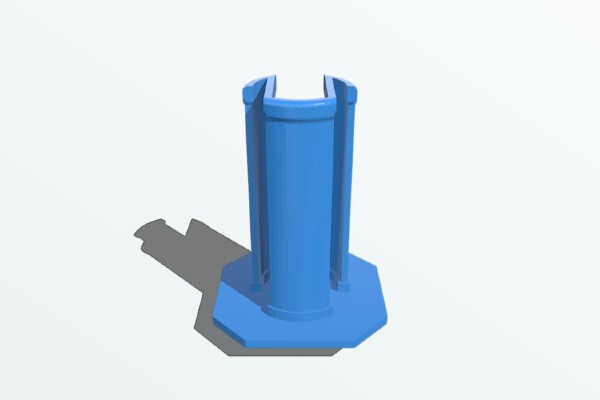 Replicator 2_2x Spool Holder for Smaller Spools | 3d print model