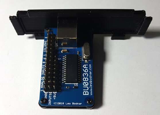 BU0836A controller board holder for Saitek's Pro Flight Yoke | 3d print model