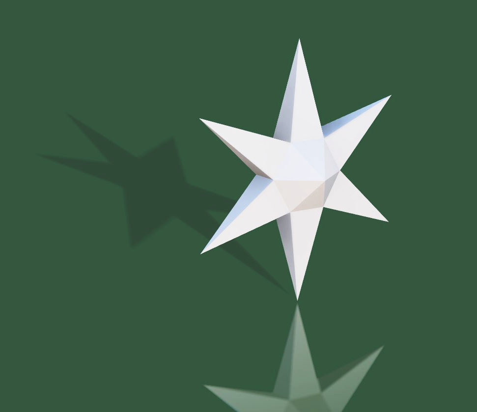 Christmas Star - on top of the tree or as ornament