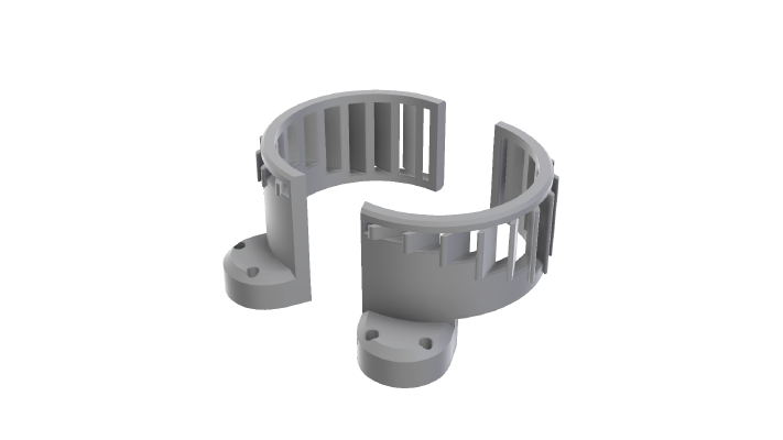 Evolve Skateboard Rear Belt Cover and Fenders | 3d print model
