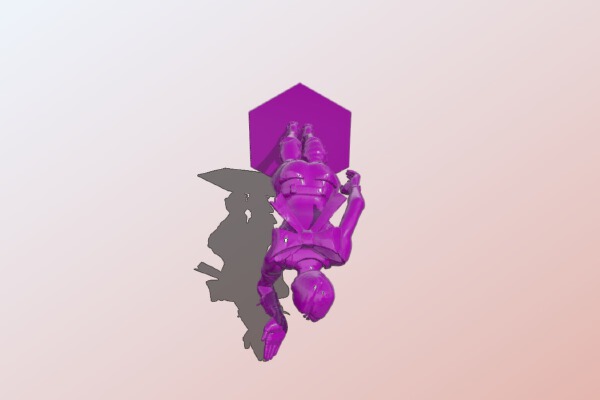 Women fortnite scarlet | 3d print model