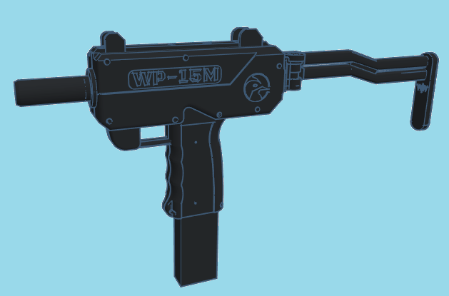 Woozi Accessories [Folding stock, iron sights, and barrel]